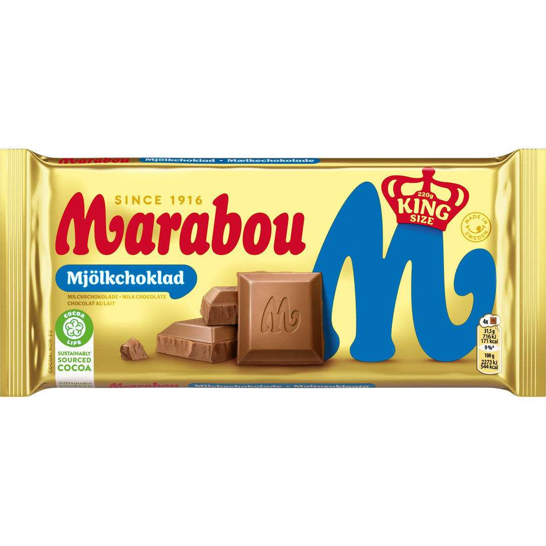 Marabou Tafel Milchschokolade 220g