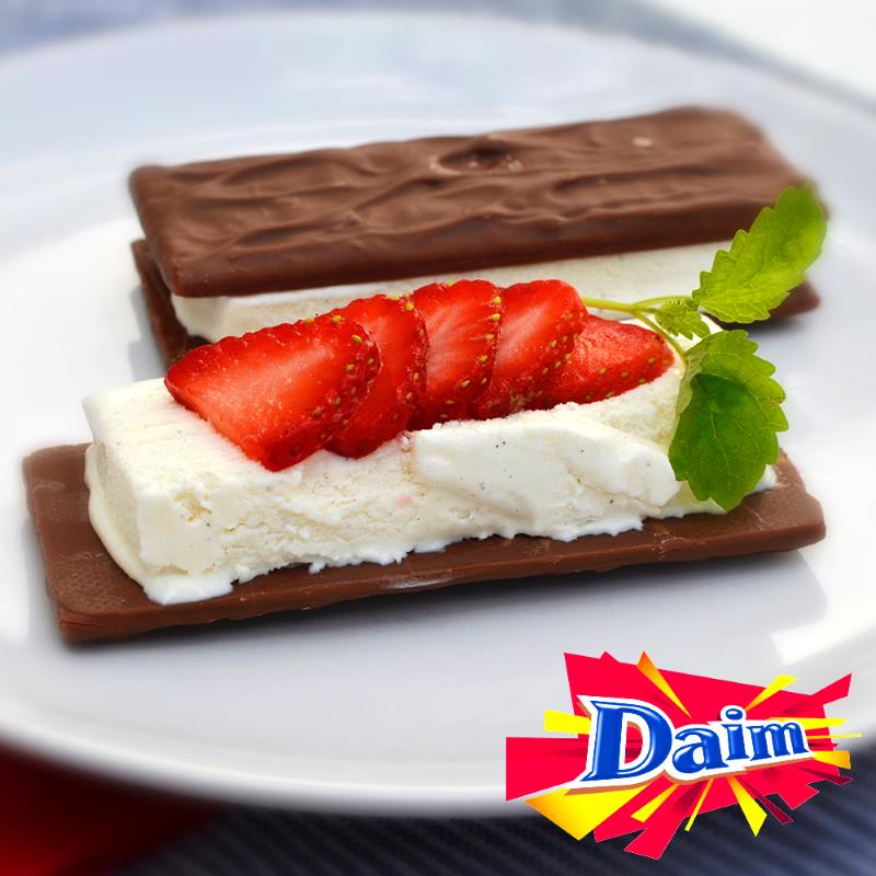 DAIM - Riegel Soft Chocolate trifft Hard caramel