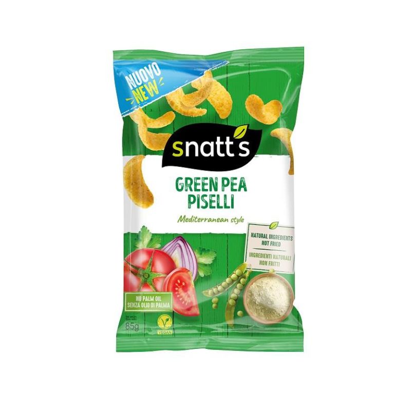 Snatt's Erbsenchips - Fettreduzierte und vegane Snack Alternative