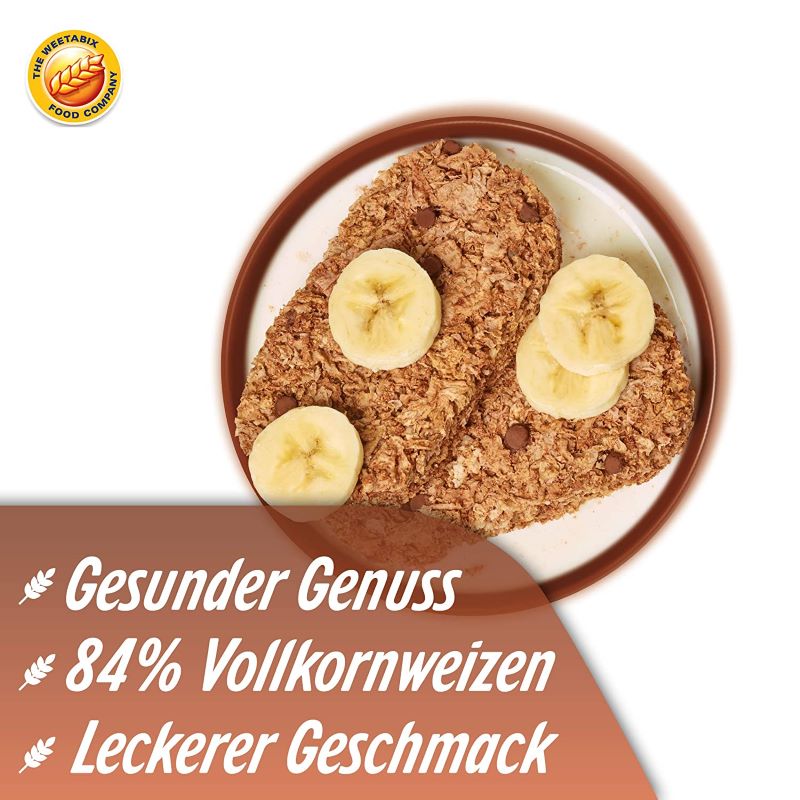 Weetabix Original Schokolade - Frühstückscerealien mit Vollkornweizen USP