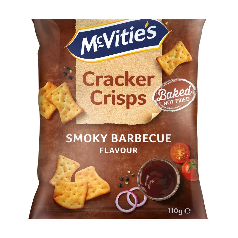 Cracker Crisps - Die angesagte Alternative zu Chips Smokey Barbecue