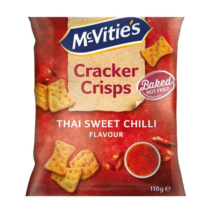 Cracker Crisps - Die angesagte Alternative zu Chips - Thai Sweet Chilli