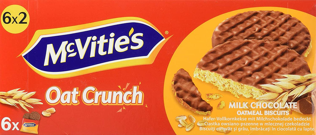 McVitie's OatCrunch Milk Chocolate 6x2er 225g