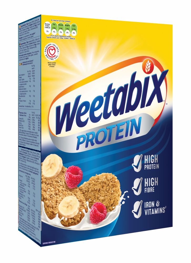 Weetabix Protein 440g - Cerealien mit viel Eiweiß und Ballaststoffen