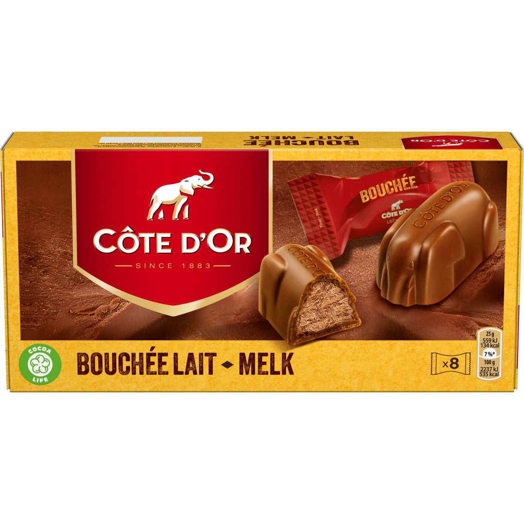 Cote d`Or Bouchee Milk 200g - Exklusive Schokoladen-Praline